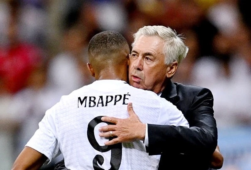 Kylian Mbappe vắng mặt không ảnh hưởng đến kế hoạch của HLV Carlo Ancelotti cho trận derby Madrid.